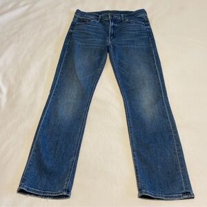 MOTHER The Mid Rise Dazzler Ankle - Wish On A Star Zip for closing Size 28 x 27”